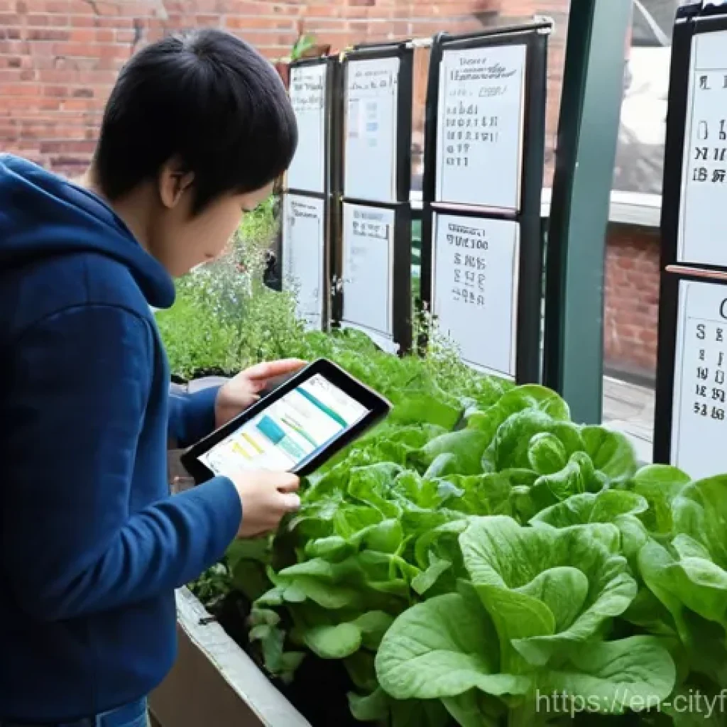 도시농업 작물별 파종 시기 - **Prompt 1: Urban Gardener Planning with Frost Dates**
    "A wide-angle shot of an adult urban gard...