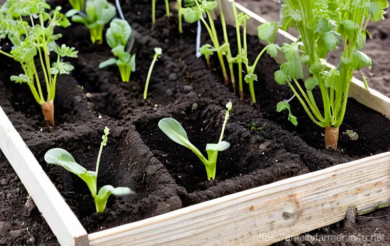 도시농업 작물별 파종 시기 - **Prompt 2: Indoor Seed Starting Haven**
    "A close-up, eye-level shot of a well-organized indoor ...