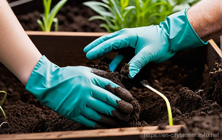 도시농업 유해물질 검사 방법 - **Urban Rooftop Garden's Hidden Story**
    A picturesque urban rooftop garden bathed in warm, late ...